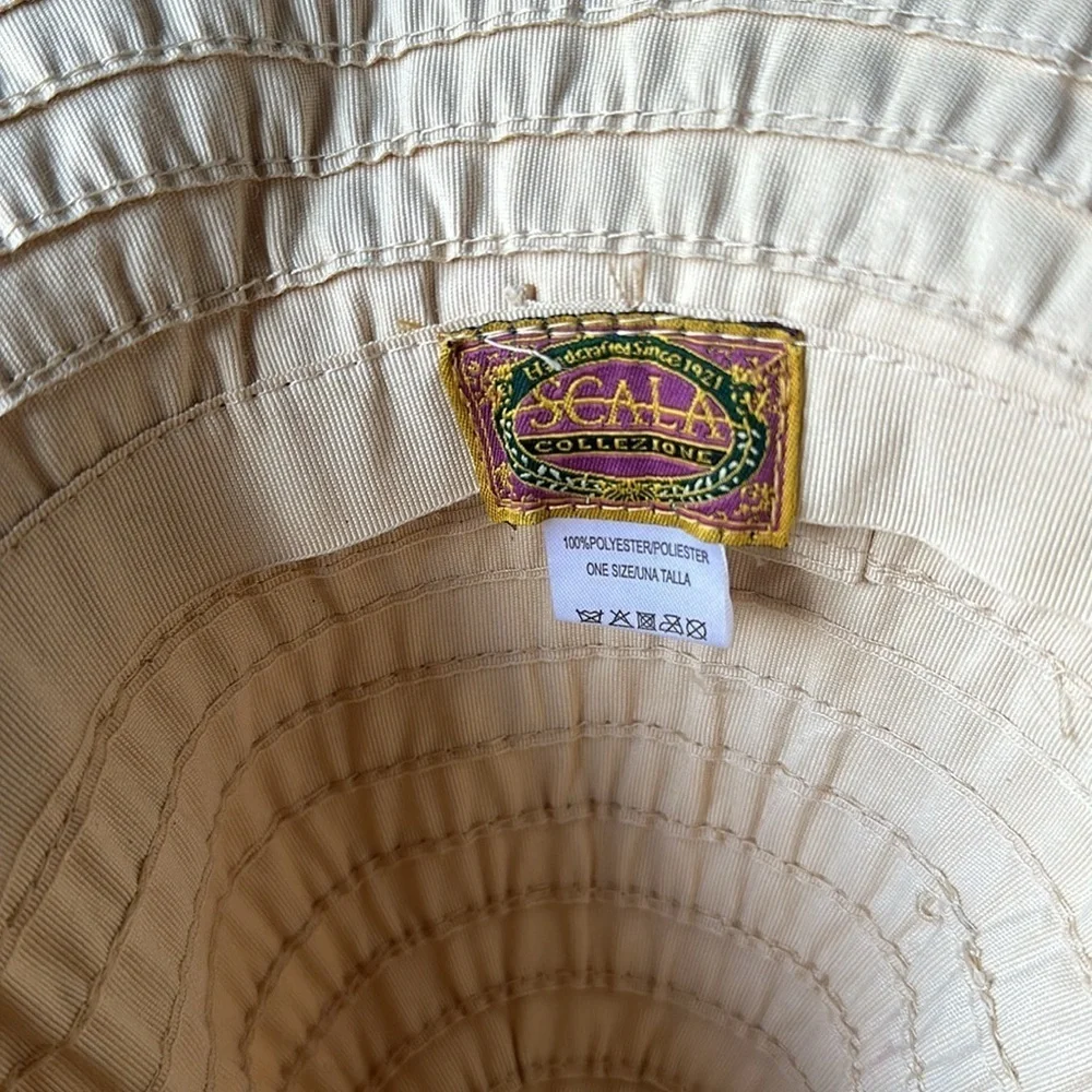 SCALA One Size Wide Brim Summer Hat - Picture 7 of 7